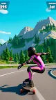 Screenshot 5: Downhill Skate Race