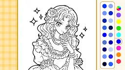 Screenshot 12: Princess Coloring: Anime Color