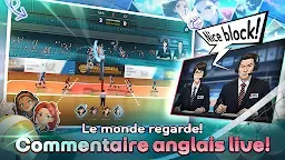 Screenshot 1: VolleyGirls: Volley Lycée