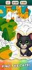 Screenshot 1: Colors and Cats