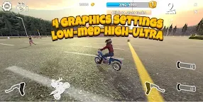 Screenshot 4: Wheelie King 7 - Motorbikes 3D