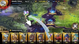 Screenshot 1: Lord of Dungeons International ver.