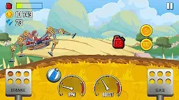 Screenshot 2: Hill Climb Racing