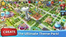Screenshot 1: RollerCoaster Tycoon NETFLIX