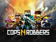 Screenshot 17: Cops N Robbers - 3D Pixel Craft Gun Shooting Games