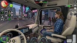 Screenshot 2: Euro Truck Games Driving 3D