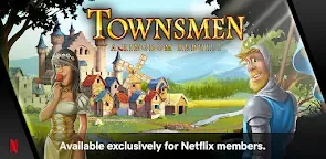 Screenshot 1: NETFLIX Townsmen