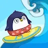 Icon: 南極企鵝滑浪