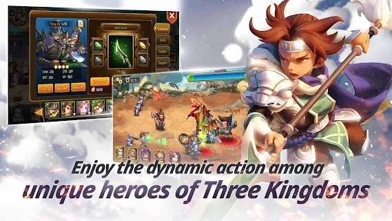 Chaotic Three Kingdoms: Epic Heroes War - Games
