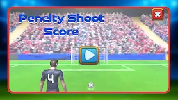 Screenshot 1: Penalty Shoot Score