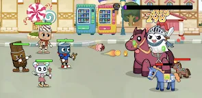 Screenshot 1: Canned Heroes: Idle RPG
