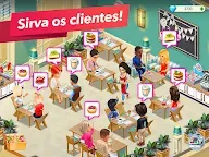 Screenshot 10: Minha Cafeteria - Jogo de Restaurante