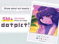 Screenshot 5: dotpict - Easy to Pixel Arts