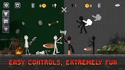 Screenshot 3: Stickman War: Battle Simulator
