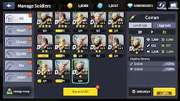 Screenshot 11: ミリタリーウォー：放置型シミュレーション