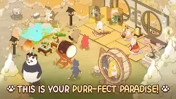 Screenshot 3: Cat Garden - Food Party Tycoon