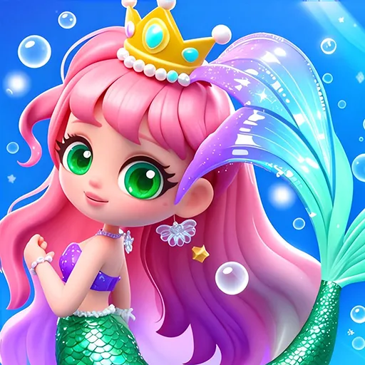 BoBo Mermaid World - Games