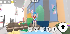 Screenshot 1: supermarket obby parkour