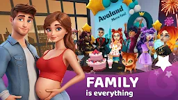 Screenshot 1: Avaland: Metaverse Life Sim 3D