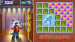 Screenshot 1: Candy Tales - Match 3 Puzzle