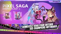 Screenshot 1: Pixel Saga: Squad RPG