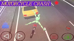 Screenshot 1: Motorcycle Crash