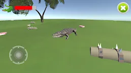 Screenshot 1: 악어 시뮬레이터