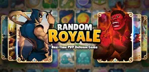 Screenshot 1: 랜덤 로얄 - PVP 디펜스 게임