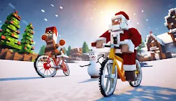 Screenshot 4: Santa Bike Master