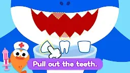 Screenshot 4: Baby Shark Dentist Play: Game