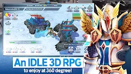 Screenshot 2: INFINITE HERO : 3D Idle RPG