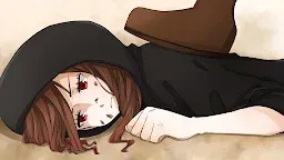 Screenshot 1: 魔女の愛した瞳の中に【ノベルゲーム】