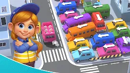 Screenshot 1: Bus Jam: Car Parking Games