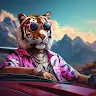 Icon: Colorful Road Car Game