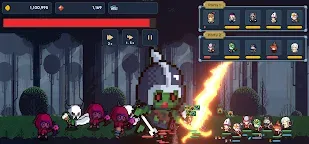 Screenshot 3: 공격대 키우기