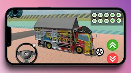 Screenshot 2: Truck Oleng Basuri Simulator