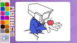 Screenshot 12: Draw & Color: Monster Book