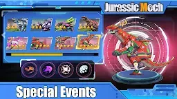 Screenshot 1: Jurassic Mech: Dinosaur War