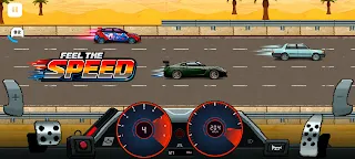 Screenshot 2: Pixel Racer