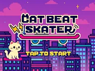 Screenshot 8: CAT BEAT SKATER（猫ビート）- ドット音ゲー