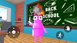 Screenshot 1: School Chaos: Craft and Prank
