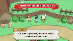 Screenshot 1: Bluey's Quest for The Gold Pen