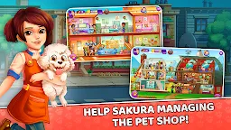 Screenshot 1: Pet Shop Fever: Animal Hotel