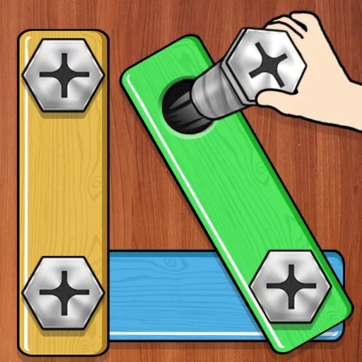 Screw Puzzle Pin Nuts & Bolts Games