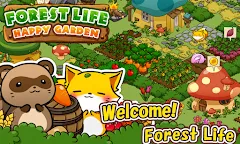 Screenshot 1: Forest Life -Happy garden-