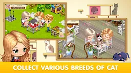 Screenshot 3: LINE Cat Café