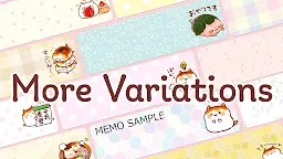 Screenshot 18: 醬油團子貓 記事本小工具