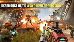 Screenshot 1: SHADOWGUN LEGENDS - FPS PvP and Coop Shooting Game