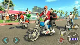 Screenshot 1: リアル モト バイク ライダー シミュレーター