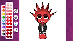 Screenshot 11: Horror Coloring: Draw Color
